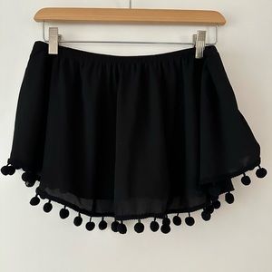 Show Me Your MuMu Banjo Pom Pom Strapless Crop Top